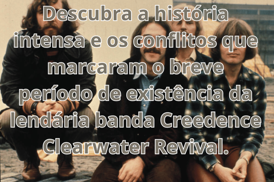 Creedence Clearwater Revival: A Breve e Intensa História da Banda de Rock