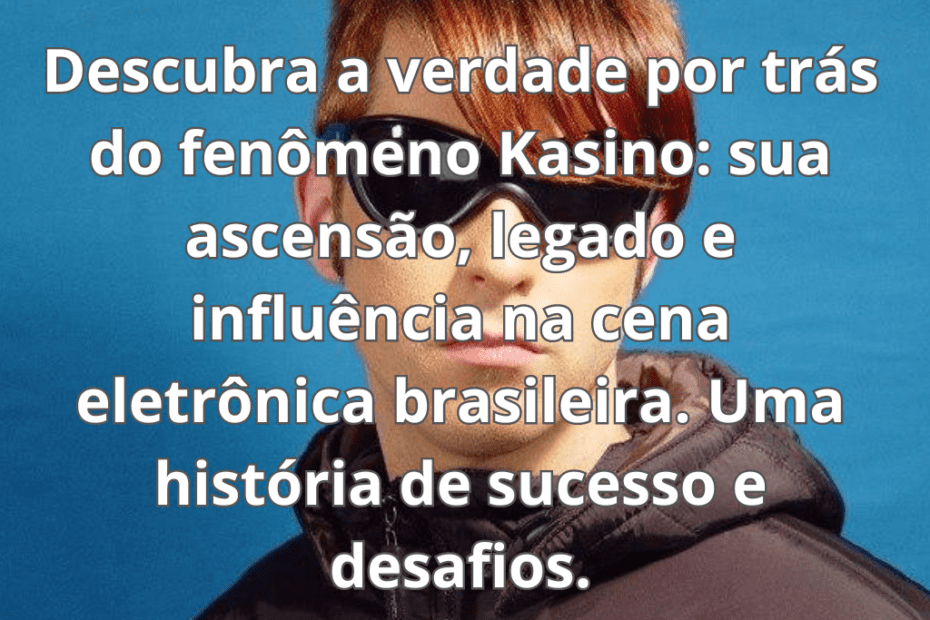 KASINO: A Revolução da Eurodance "Made in Brazil" - Descubra a História por Trás do Fenômeno!