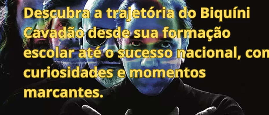 Descubra a trajetória do Biquíni Cavadão desde sua formação escolar até o sucesso nacional, com curiosidades e momentos marcantes.